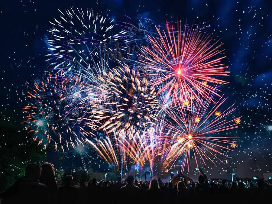 Claremont 4th of July Fireworks 1